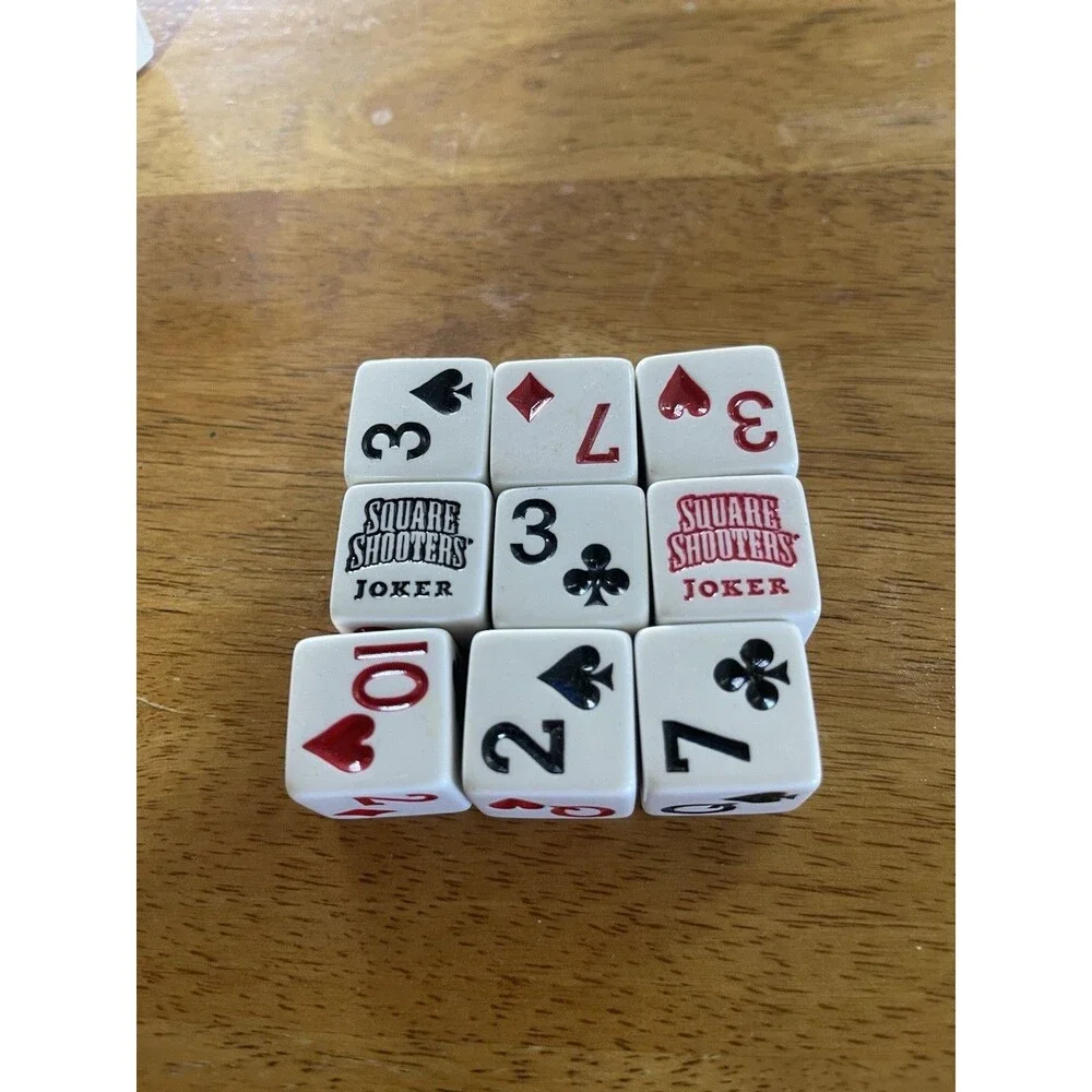 square shooters dice Replacements